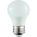 Sunshine Lighting Sunlite LED Edison Half Chrome Globe Light Bulb 6W, Dimmable Decorative Silver Bowl Filament, 6-Pack 80497-SU